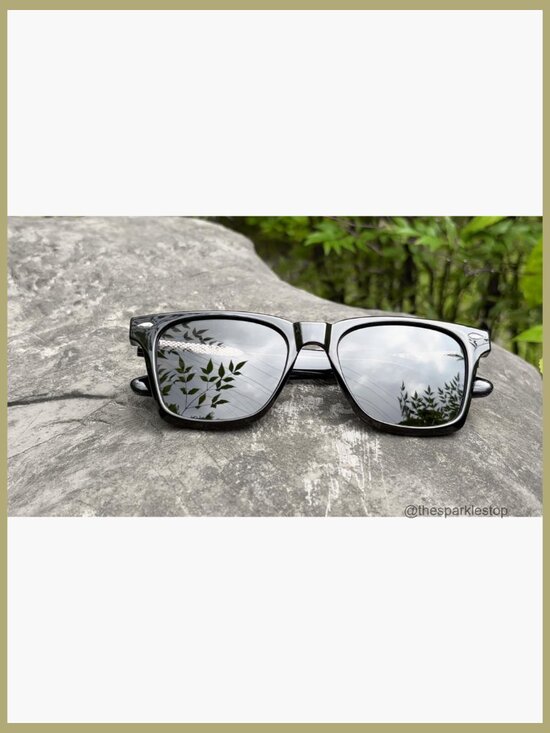 Square Polarized UV Protection Sunglasses Acetate TR90 Frame main image 6